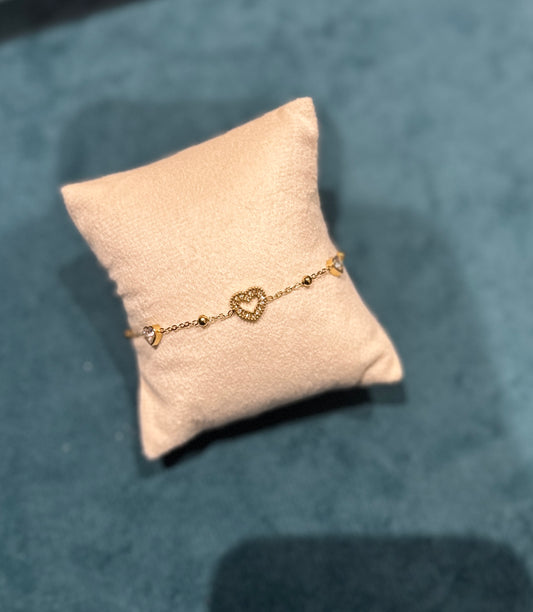 Heart bracelet