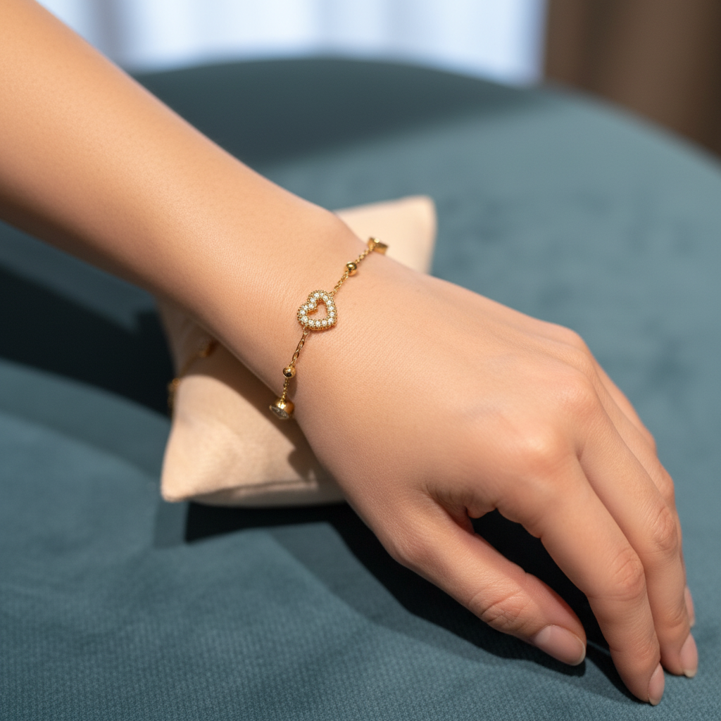 Heart bracelet