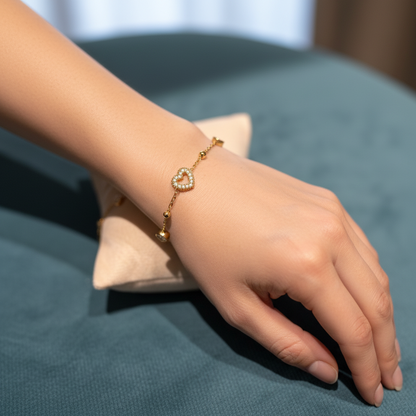Heart bracelet