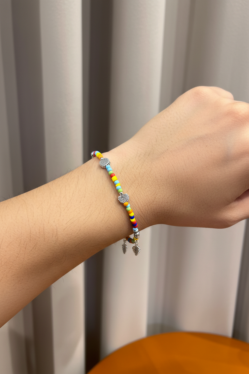 Multi colour bracelet