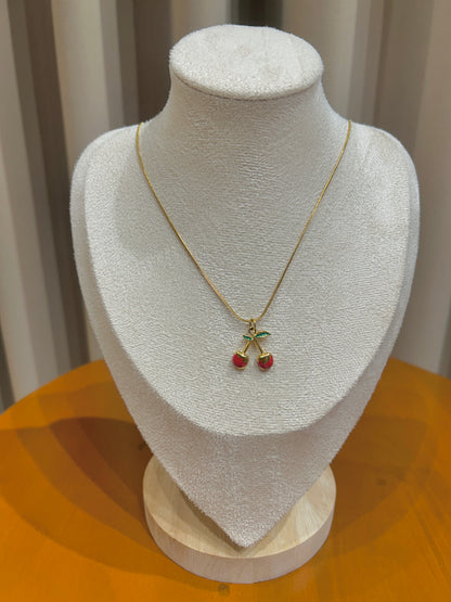 Cherry necklace
