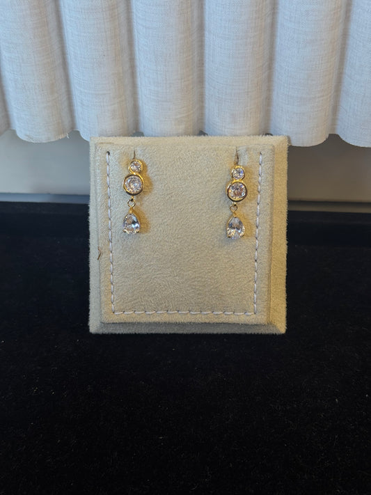 Stone earring