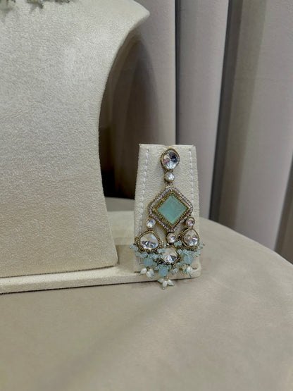 Aqua Royale Statement Choker Set