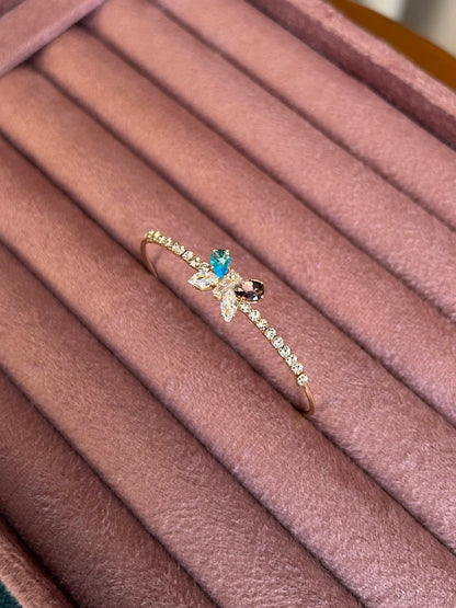 Kids butterfly bangle