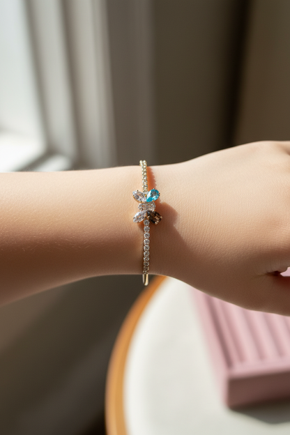 Kids butterfly bangle