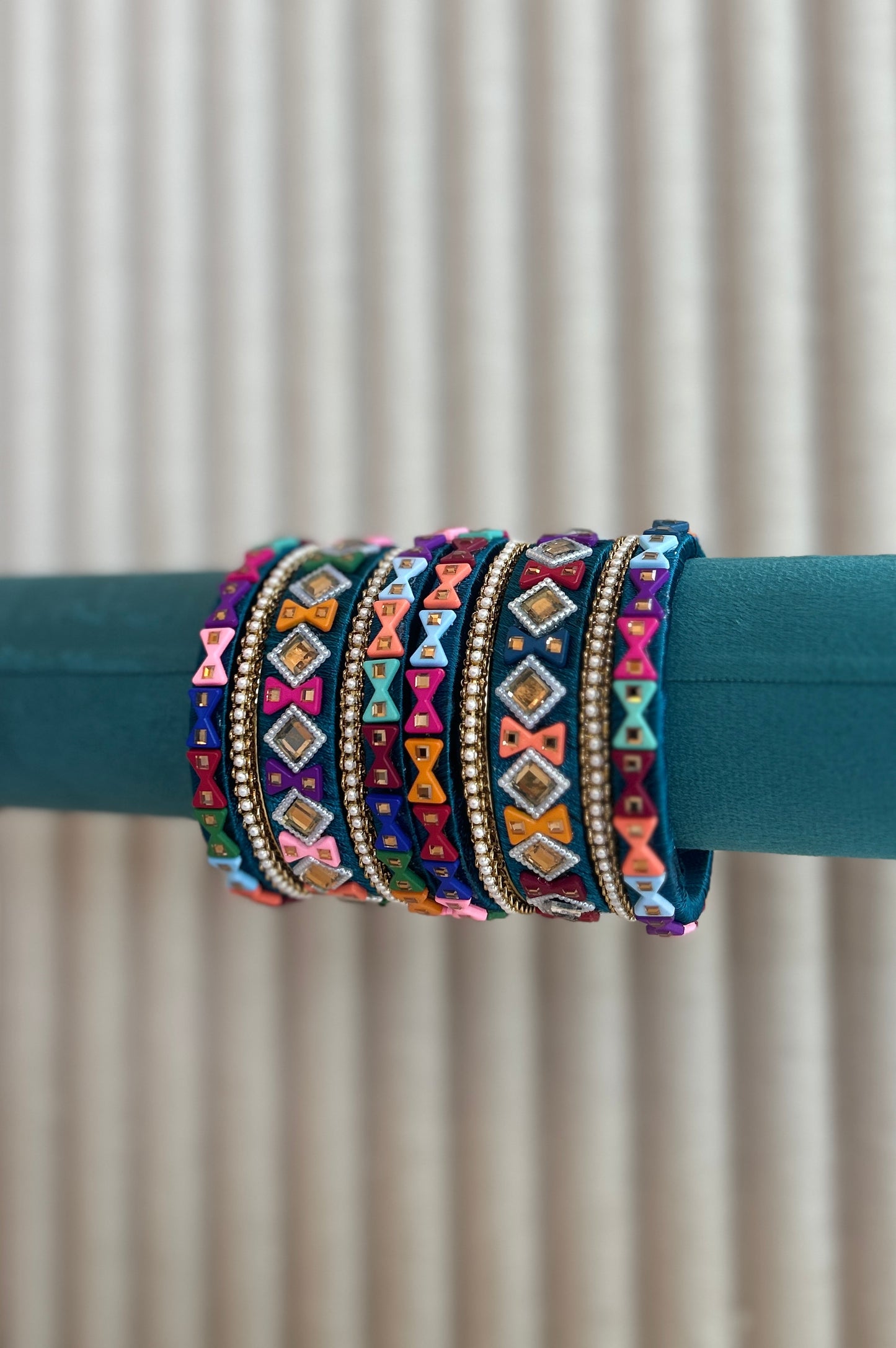 Rangoli bangle set (2*8)