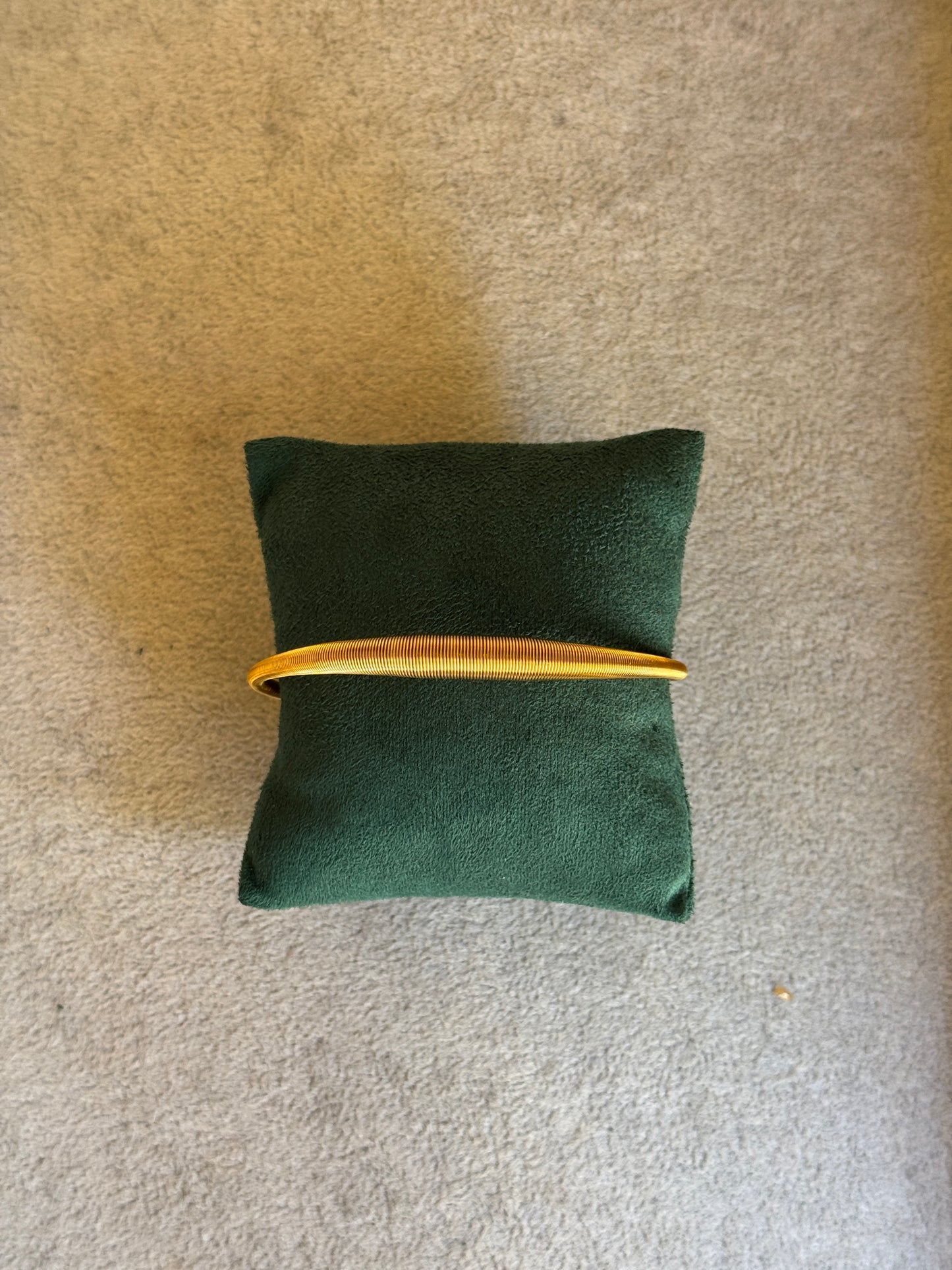 Coiled Bangle Cuff Gold