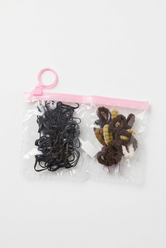 Dark colour hair accessories