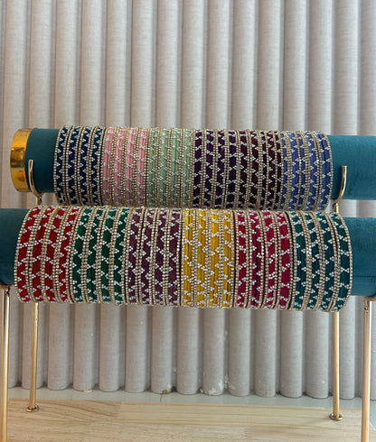 Stone bangle set