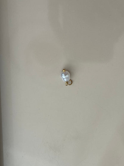 White pearl charm