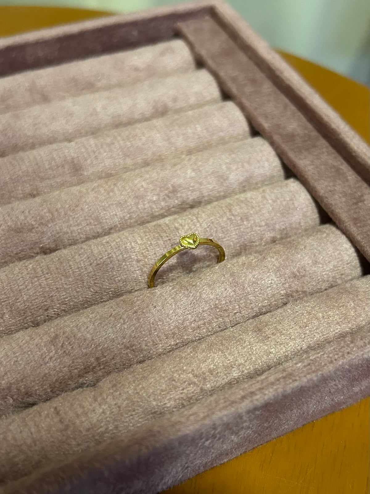 Heart Stackable ring