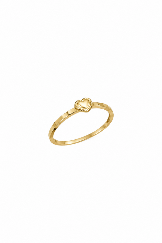 Heart Stackable ring
