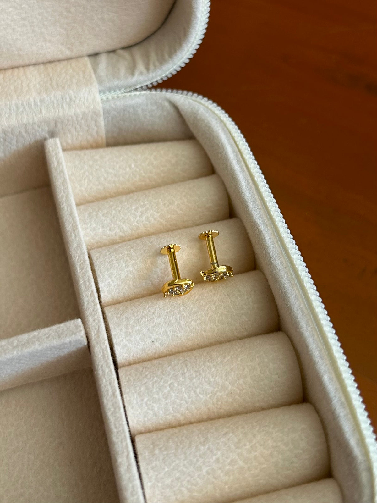 Gilded Leaf Earrings
