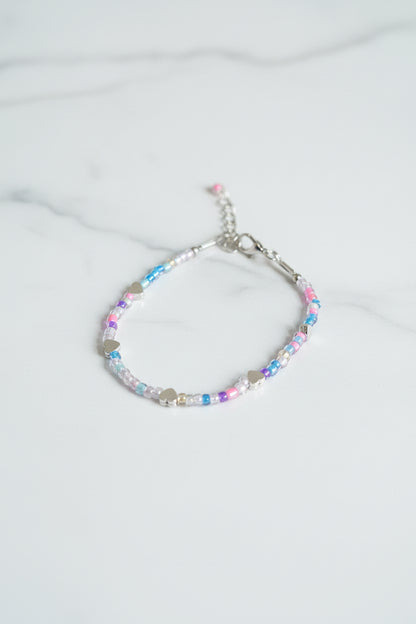 Pastel beads bracelet