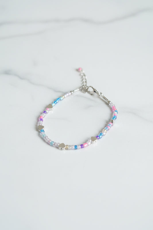 Pastel beads bracelet