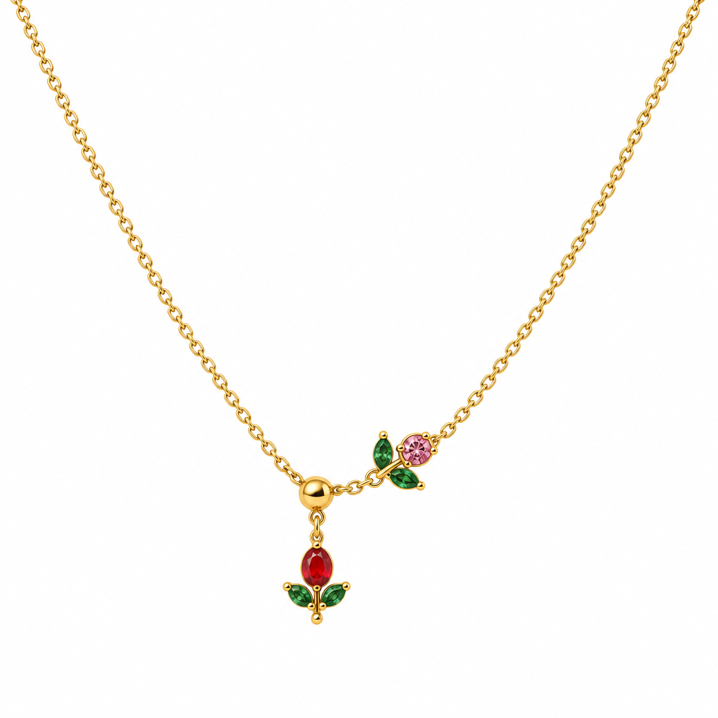 Tulip necklace