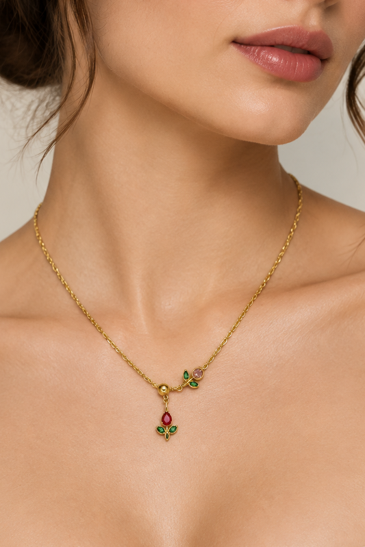 Tulip necklace