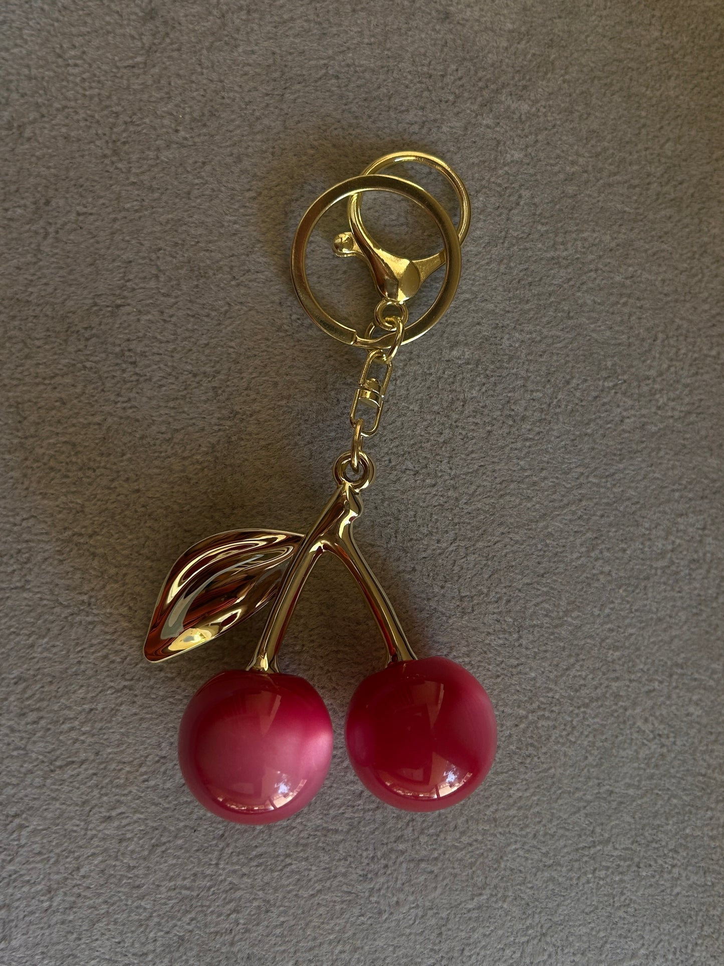 Cherry Keychain Bag Charm - 7 Colors