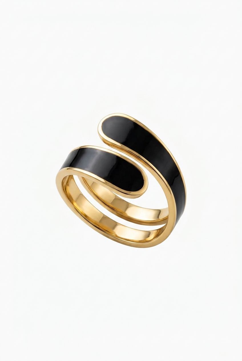 Golden glow ring