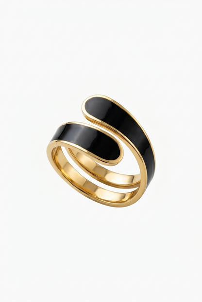 Golden glow ring