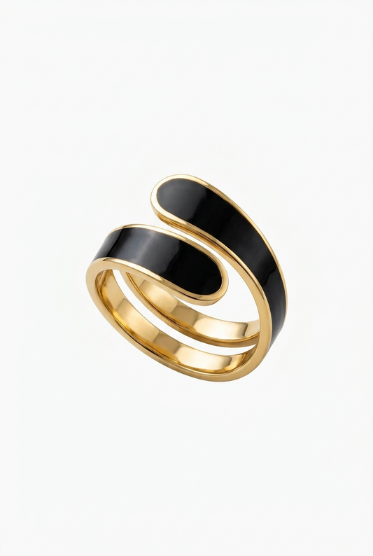 Golden glow ring