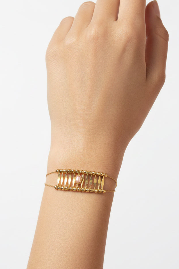 Golden Spine Bracelet