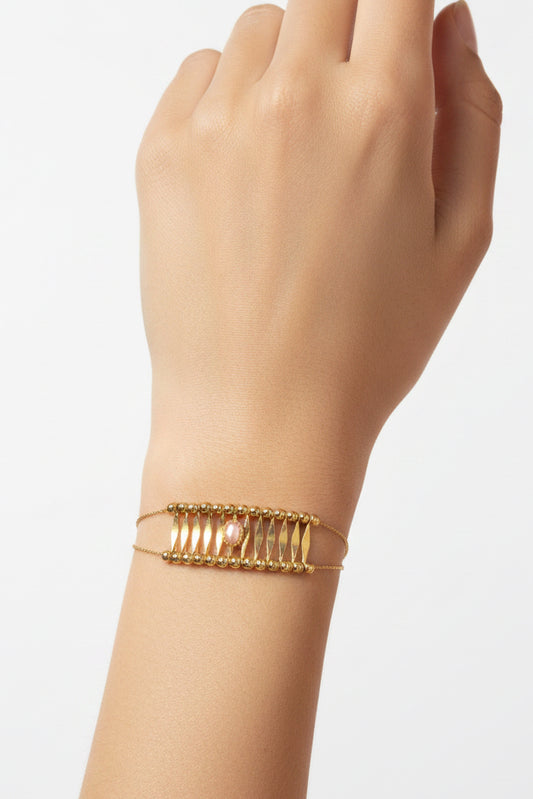 Golden Spine Bracelet