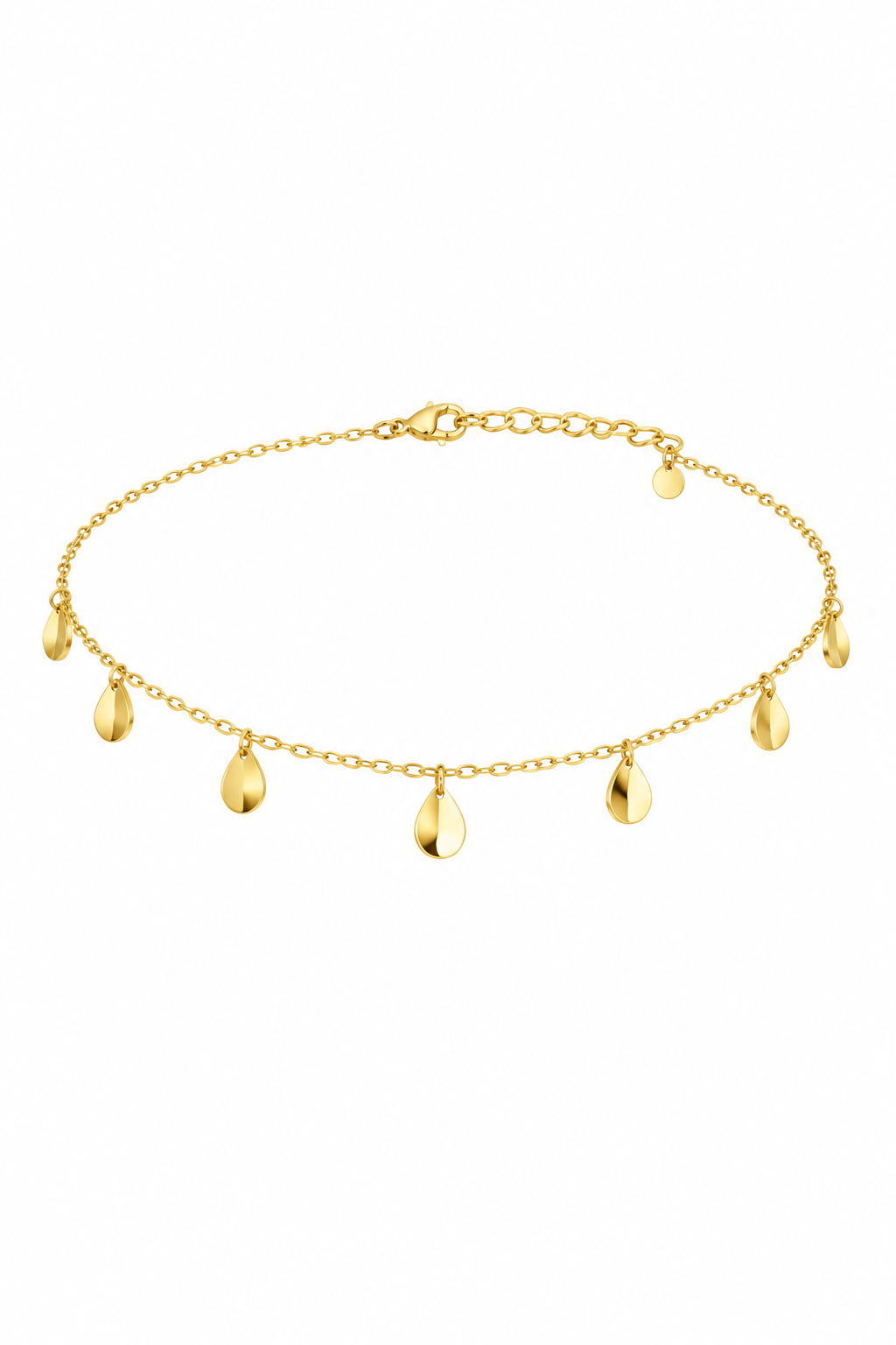Charm anklet pair