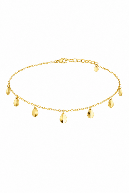 Charm anklet pair