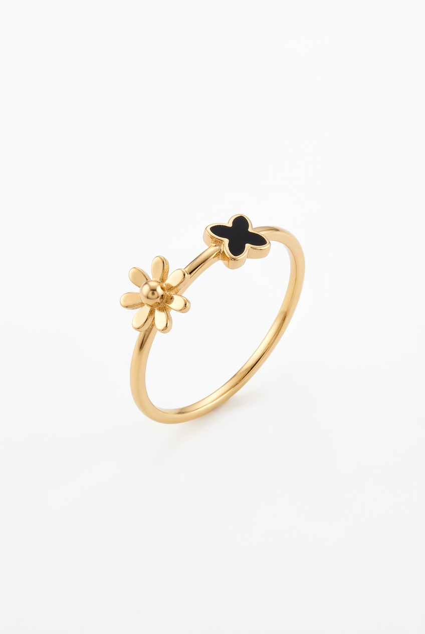 Rose gold ring