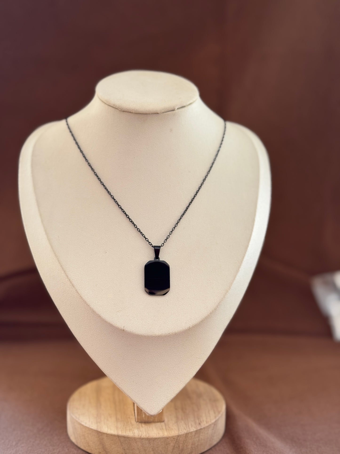 Black necklace