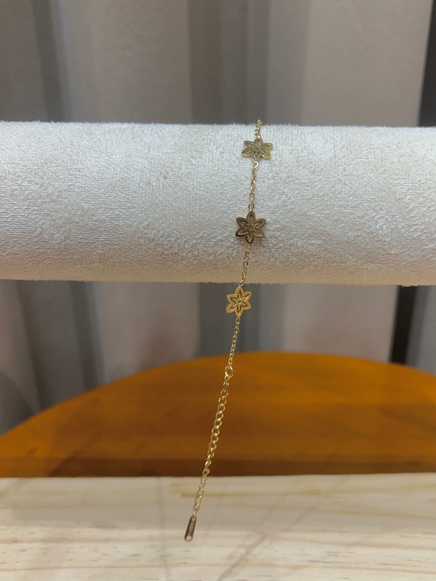 Golden Star Charm Bracelet