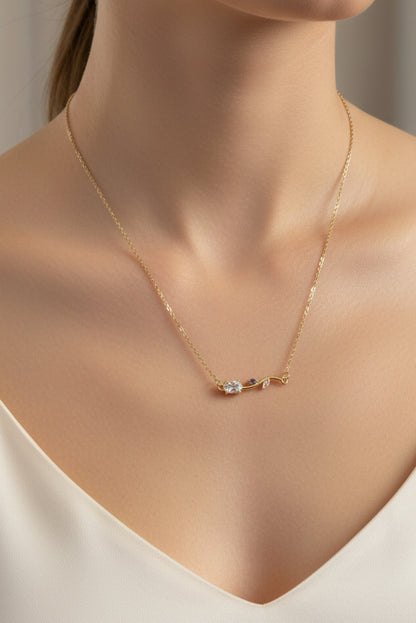 Tulip necklace