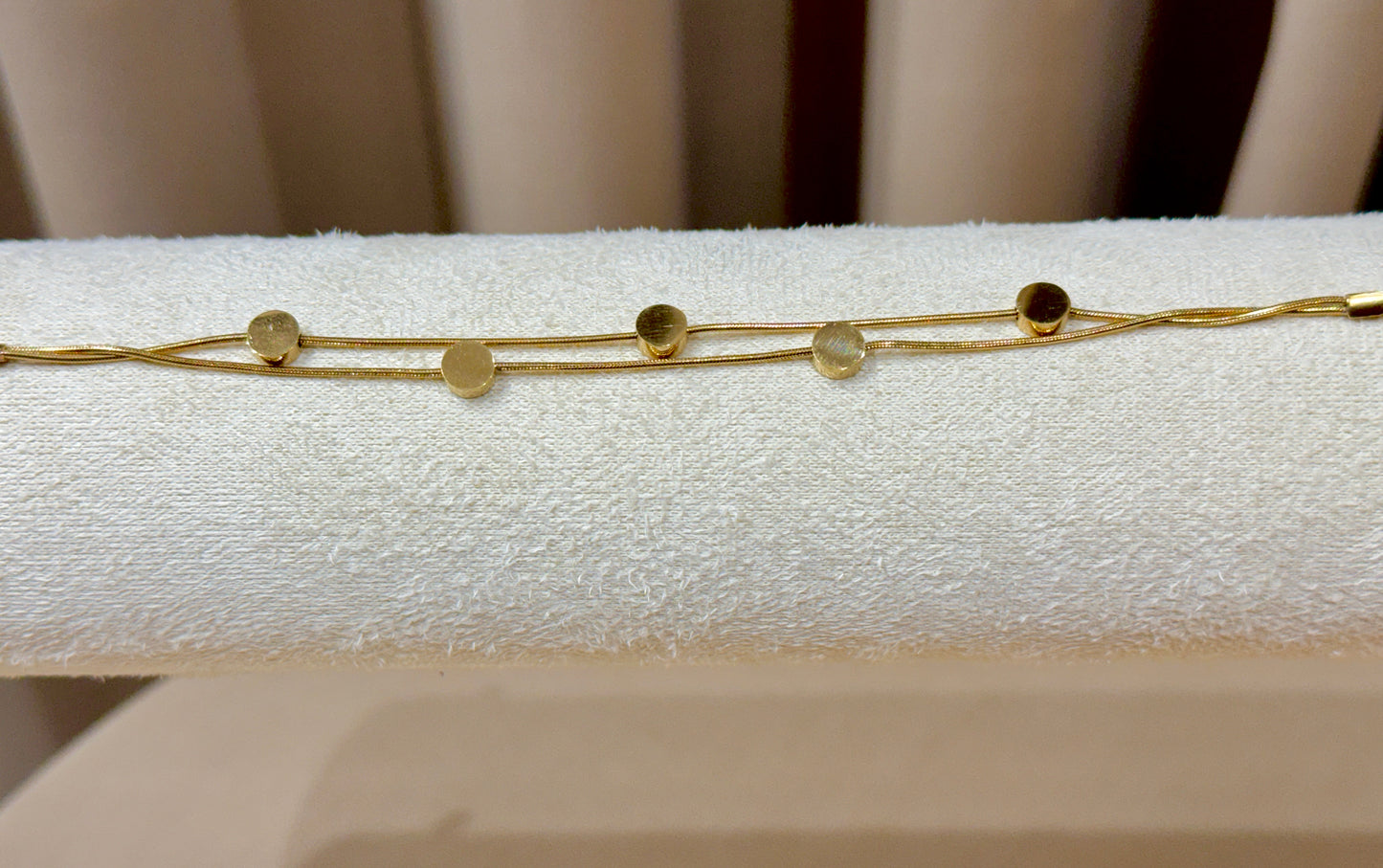 Round bracelet gold