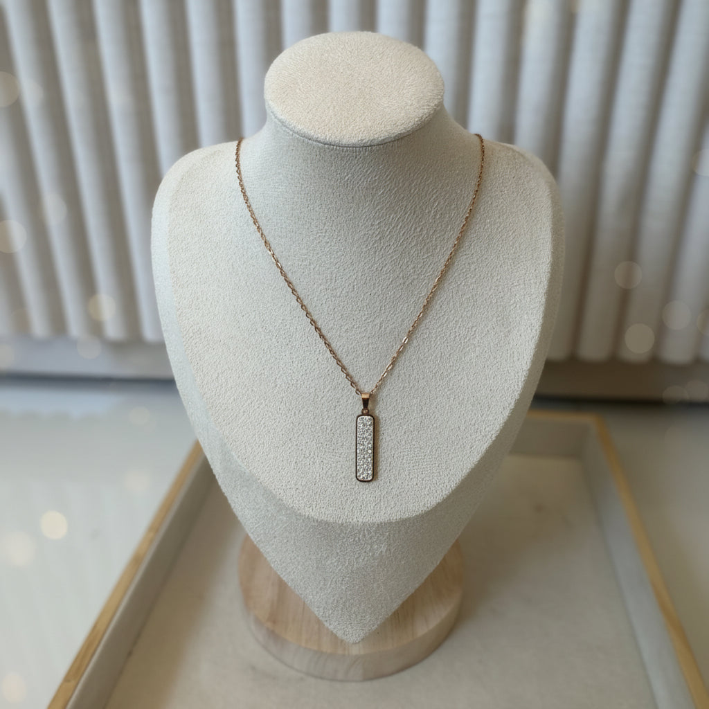 Rose Bar Rose gold Chain