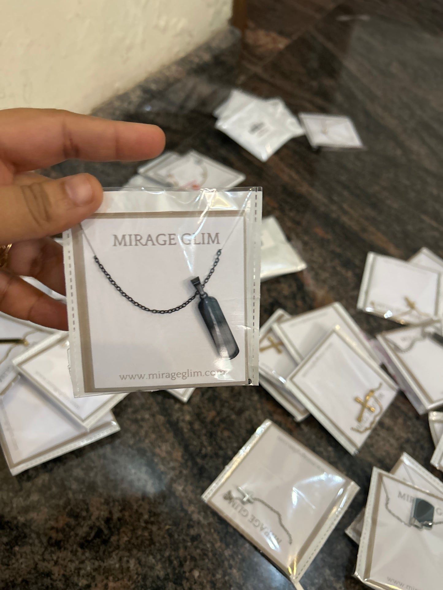 Obsidian Whisper Pendant