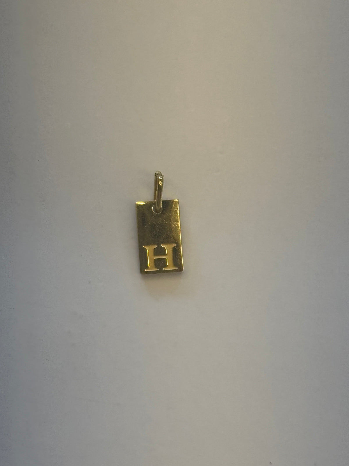 H letter charm