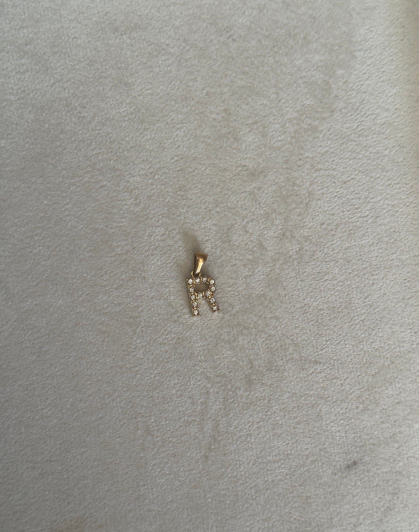 R letter pendant