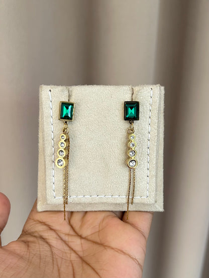 Emerald Earrings