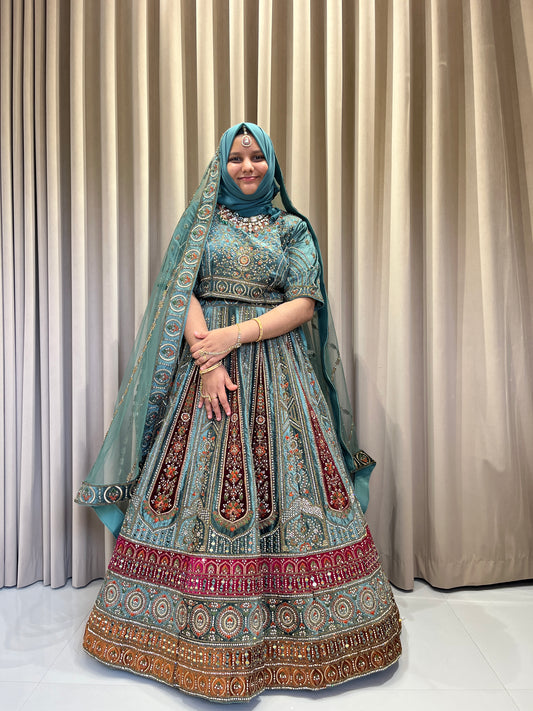 Blue green Lahanga