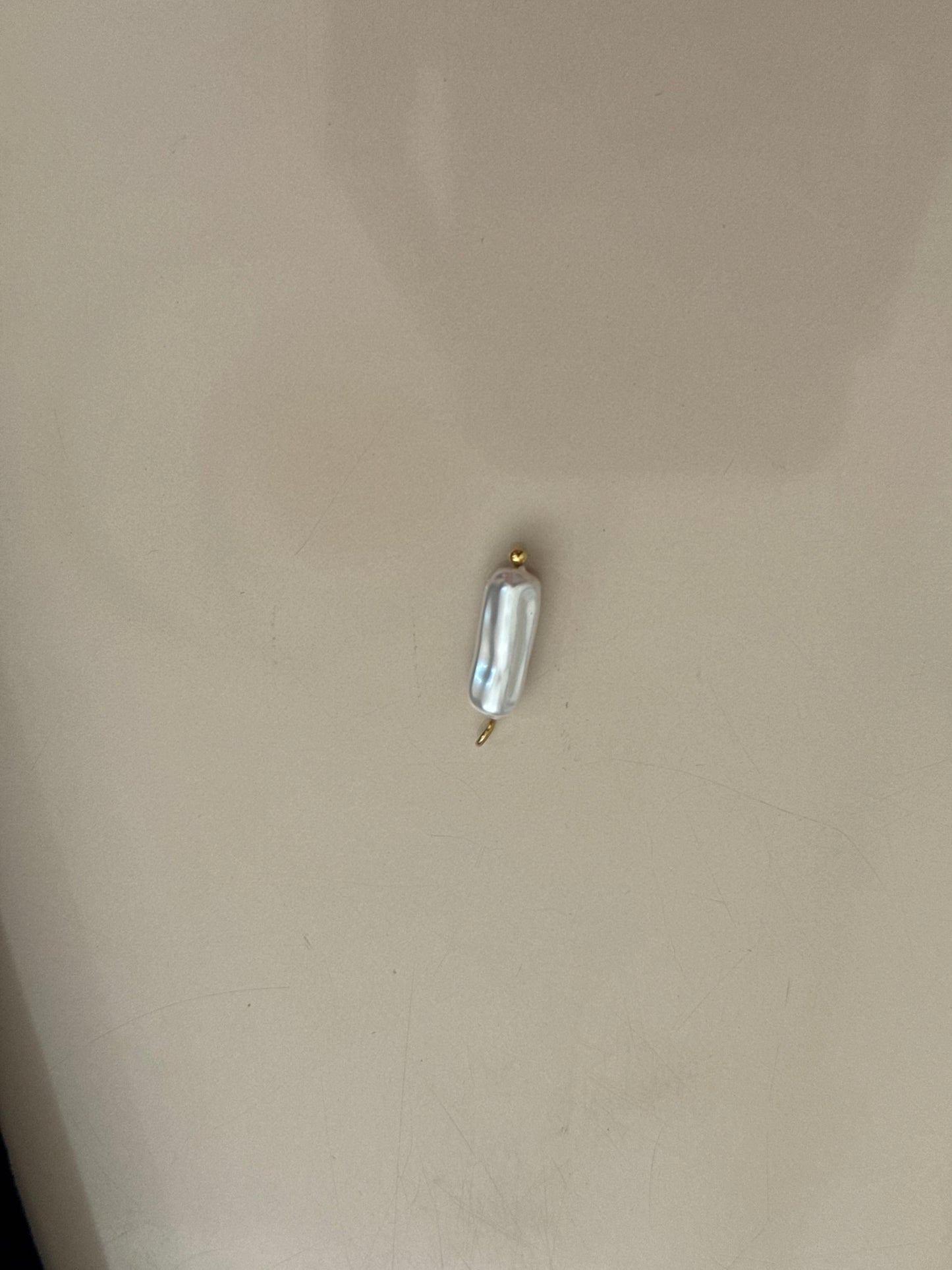 White pearl charm