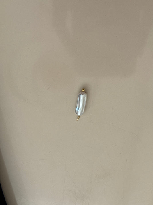 White pearl charm