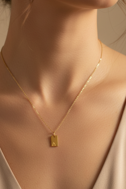 A letter charm