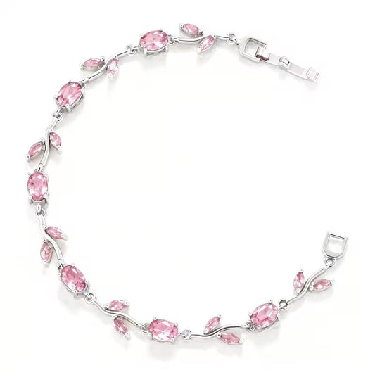 Pink Tulip bracelet( baby size)