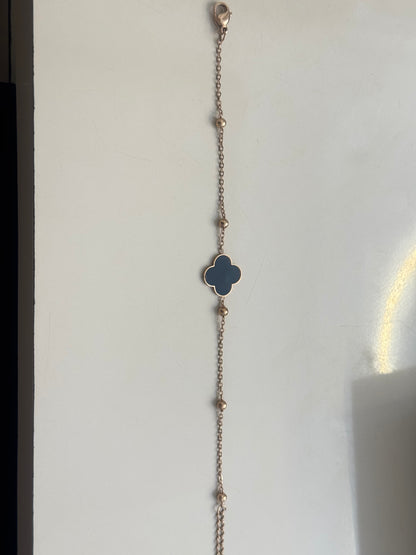 Clover rose gold bracelet