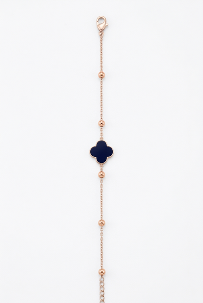 Clover rose gold bracelet
