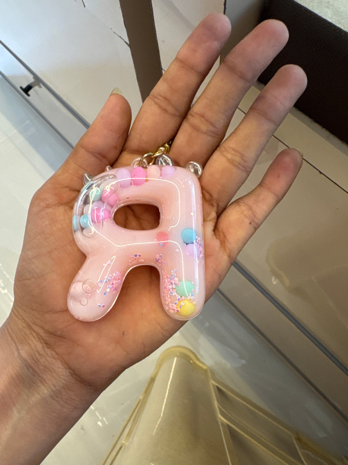 Letter Keychain