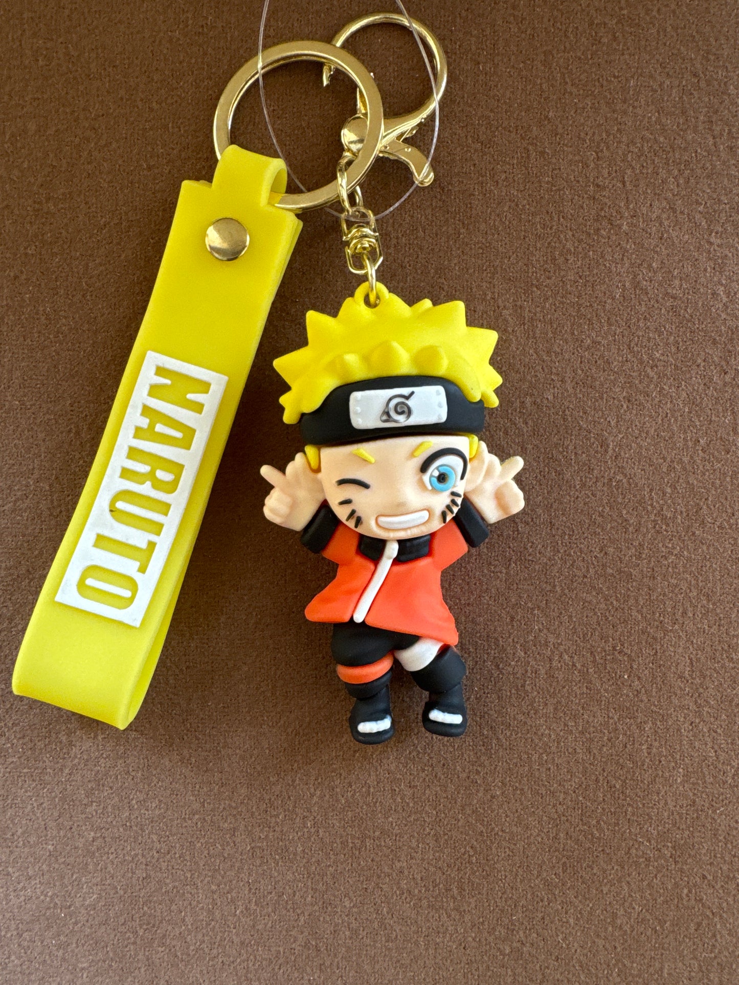 Naruto Shippuden 3D Rubber Keychain - Ninja Collectible