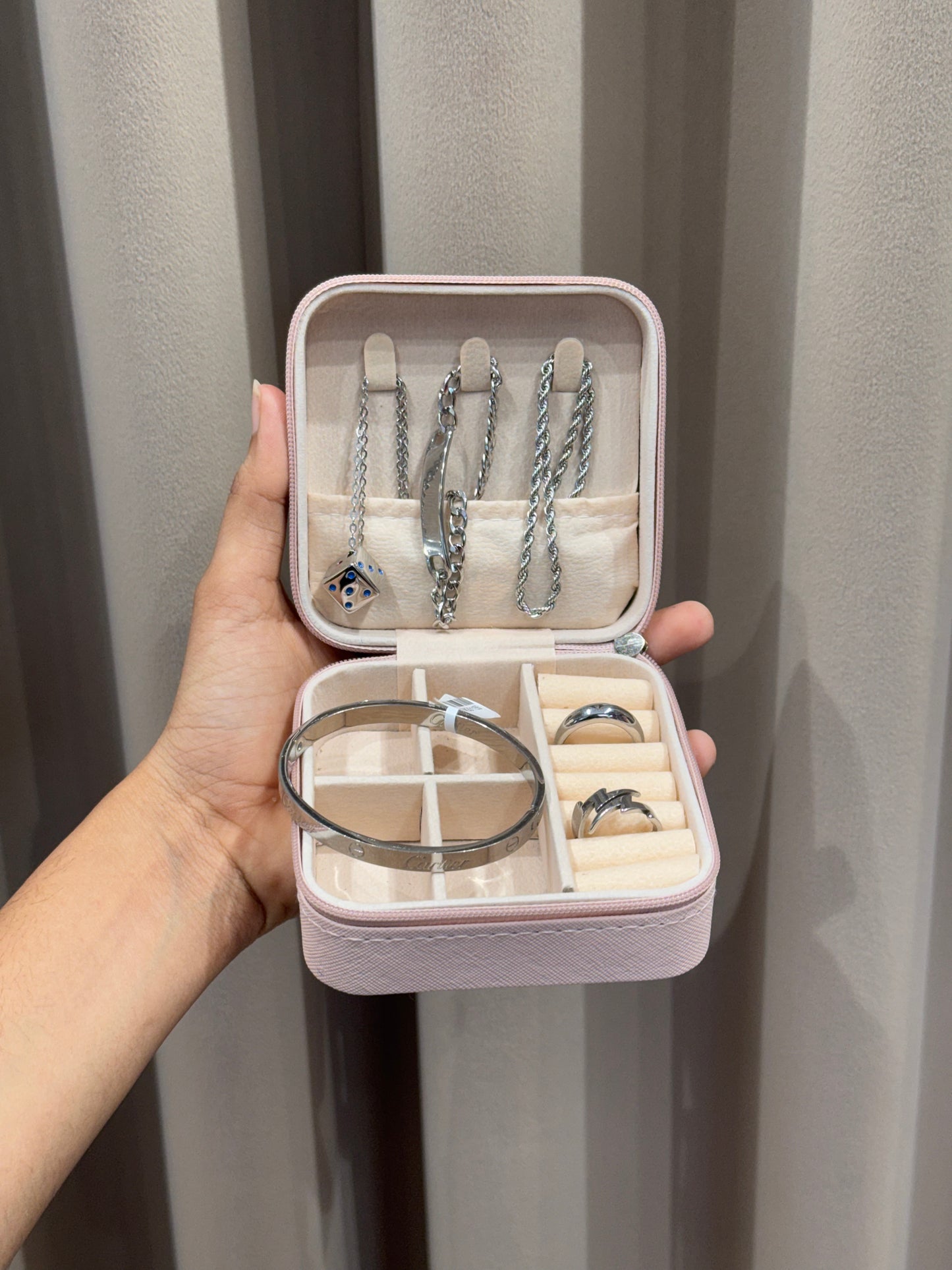 Silver men  gift box