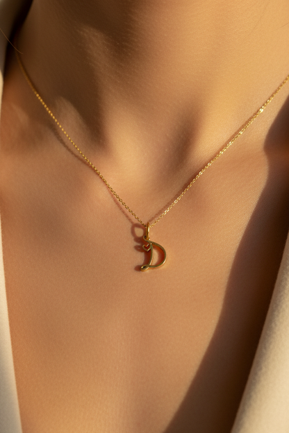 D letter charm
